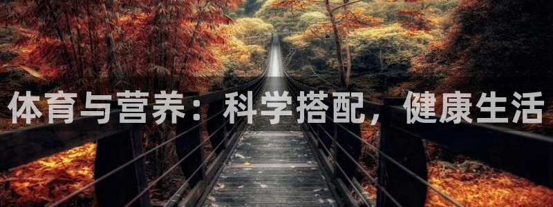 哈哈体育下载：体育与营养：科学搭配，健康生活